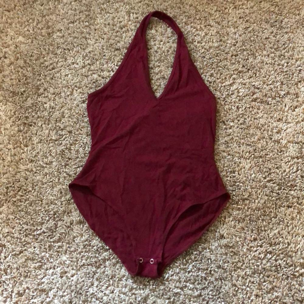 Burgundy BodySuit